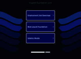 Maaref-foundation.com