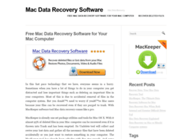 Macdatarecoverysoftware.org