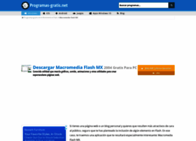 macromedia-flash-mx2004.programas-gratis.net