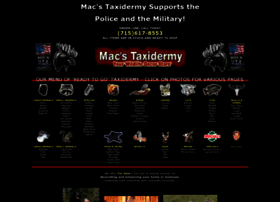 macstaxidermy.com