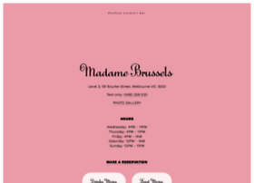 Madamebrussels.com