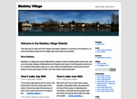 Madeleyvillage.co.uk