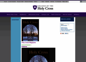 Magazine.holycross.edu