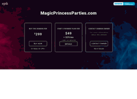 magicprincessparties.com