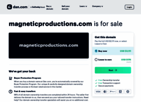 magneticproductions.com