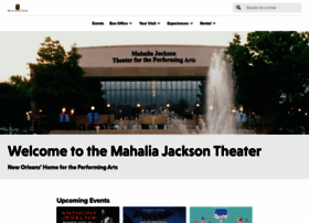 Mahaliajacksontheater.com