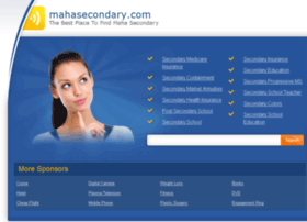 mahasecondary.com