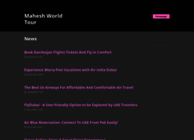 Maheshworldtour.webnode.com
