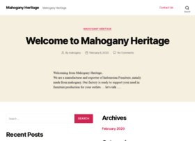 mahoganyheritage.com