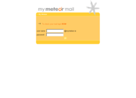 mail.mymeteor.ie