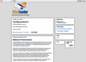 Mailinator.blogspot.co.il
