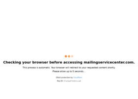 mailingservicecenter.com