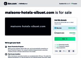 maisons-hotels-sibuet.com