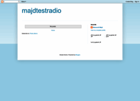 Majdtestradio.blogspot.com