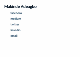 Makinde.adeagbo.com