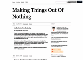 makingthingsoutofnothing.com