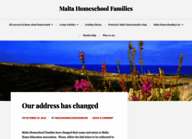 Maltahomeschoolfamilies.wordpress.com