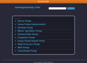 managepump.com