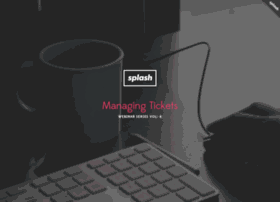 Managingtickets.splashthat.com