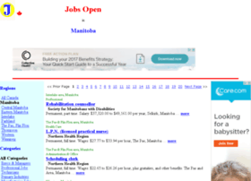 manitoba.jobs-open.ca