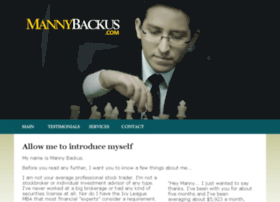 mannybackus.com