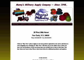 Mannys-millinery.com