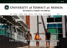 Manoa.hawaii.edu
