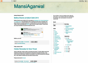Mansiagarwal.blogspot.com