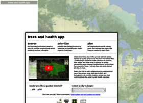Map.treesandhealth.org