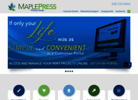 Maplepressprinting.com