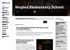 Maples.dearbornschools.org