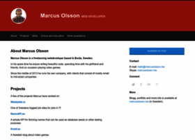 marcus-olsson.com