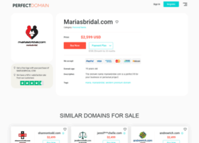 mariasbridal.com