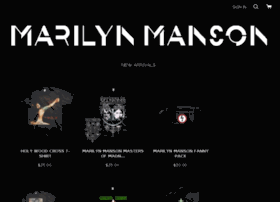 Marilynmanson.shop.bravadousa.com