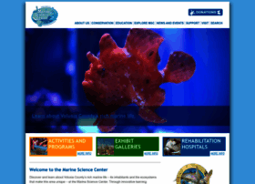 Marinesciencecenter.com