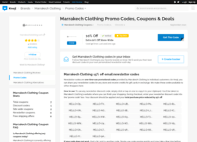 marrakechclothing.bluepromocode.com