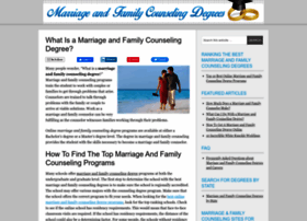 Marriageandfamilycounselingdegrees.com