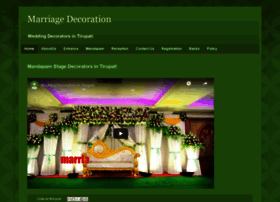 Marriagedecoration.com