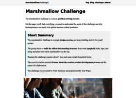 marshmallowchallenge.com
