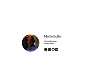 Martinbutler.com