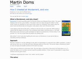 Martindoms.com