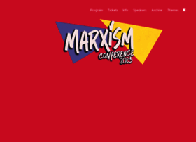 Marxismconference.org