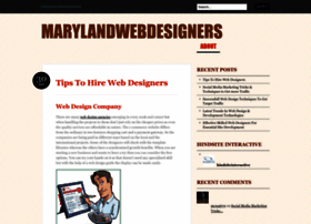 Marylandwebdesigners.wordpress.com