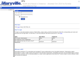 Maryvilletraining2.service-now.com