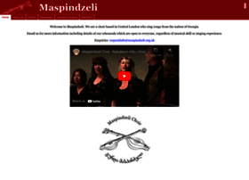 Maspindzeli.org.uk