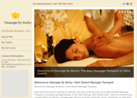 massagebybecky.com