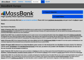 massbank.eu