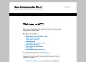 Masscommtheory.com