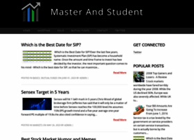 Masterandstudent.com