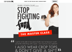 Masterclass.stopfightingfood.com